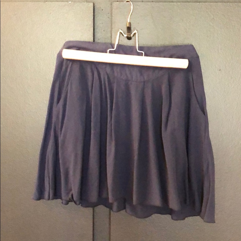 Navy blue skirt